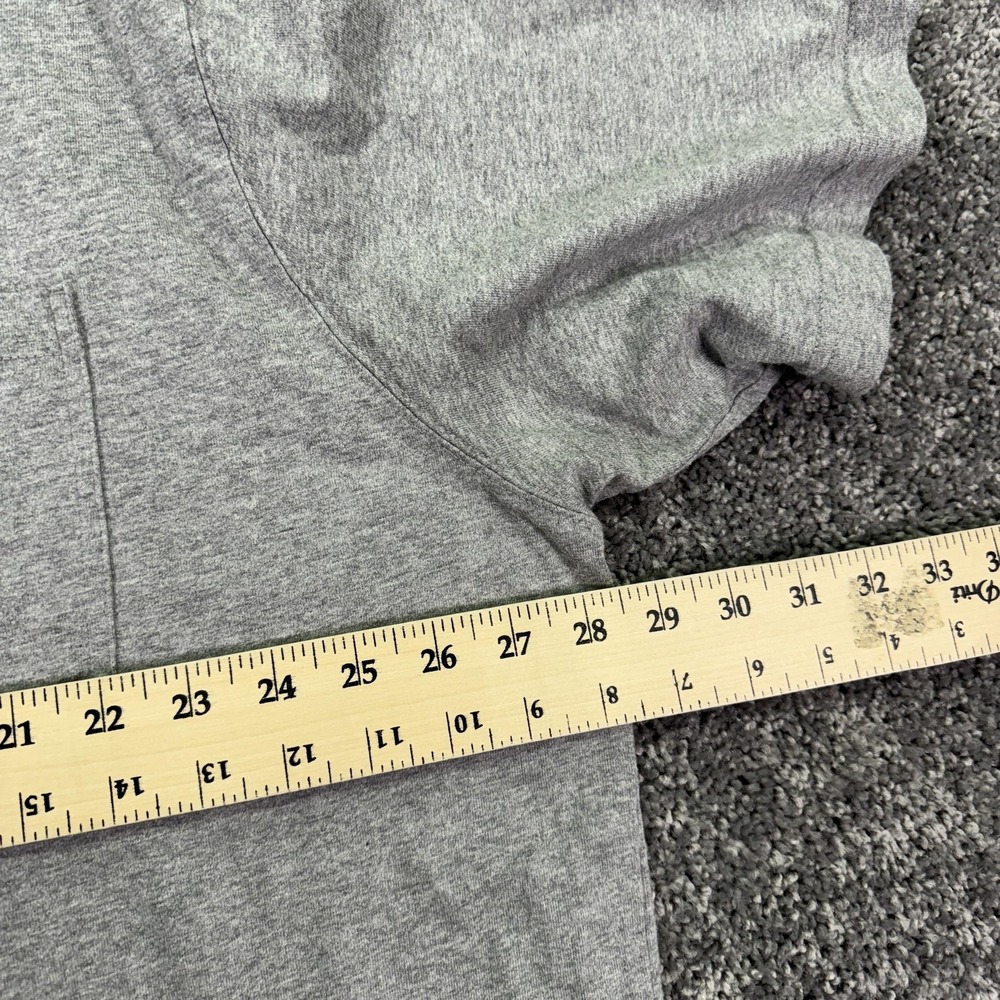 Duluth Trading Co Shirt Mens 3XL Gray Longtail T Pocket Workwear Outdoor Casual - Picture 4 of 5